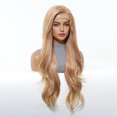 LaceFront Honey Blonde Loose Waves 28