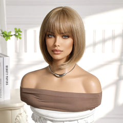 Caramel Beige Medium Bob 10