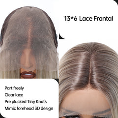 LaceFront Platinum Blonde Extra Long Straight 30