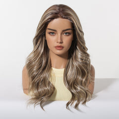 AuraTress MONO Rooted Mushroom Bronde Long Waves 22