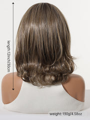 AuraTress MONO Rooted Mocha Blonde Feathered Bob 12