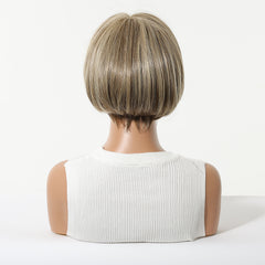 AuraTress MONO Ash Blonde Textured Pixie Cut Wig 8