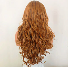 LaceFront Caramel Copper Glam Long Curls 26