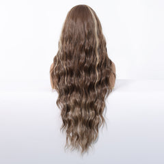 LaceFront Ash Mushroom Brown Long Beach Waves 30