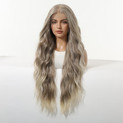 LaceFront Cashmere Blonde Long Wavy 30