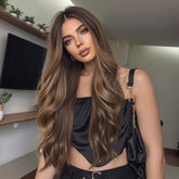LaceFront Chestnut Brown Long Soft Waves 26