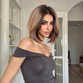 AuraTress MONO Light Brown Medium Bob 12
