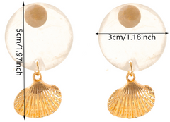 Seashell Glow Earrings