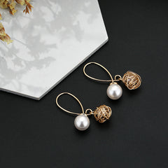 Pearl Nest Earrings