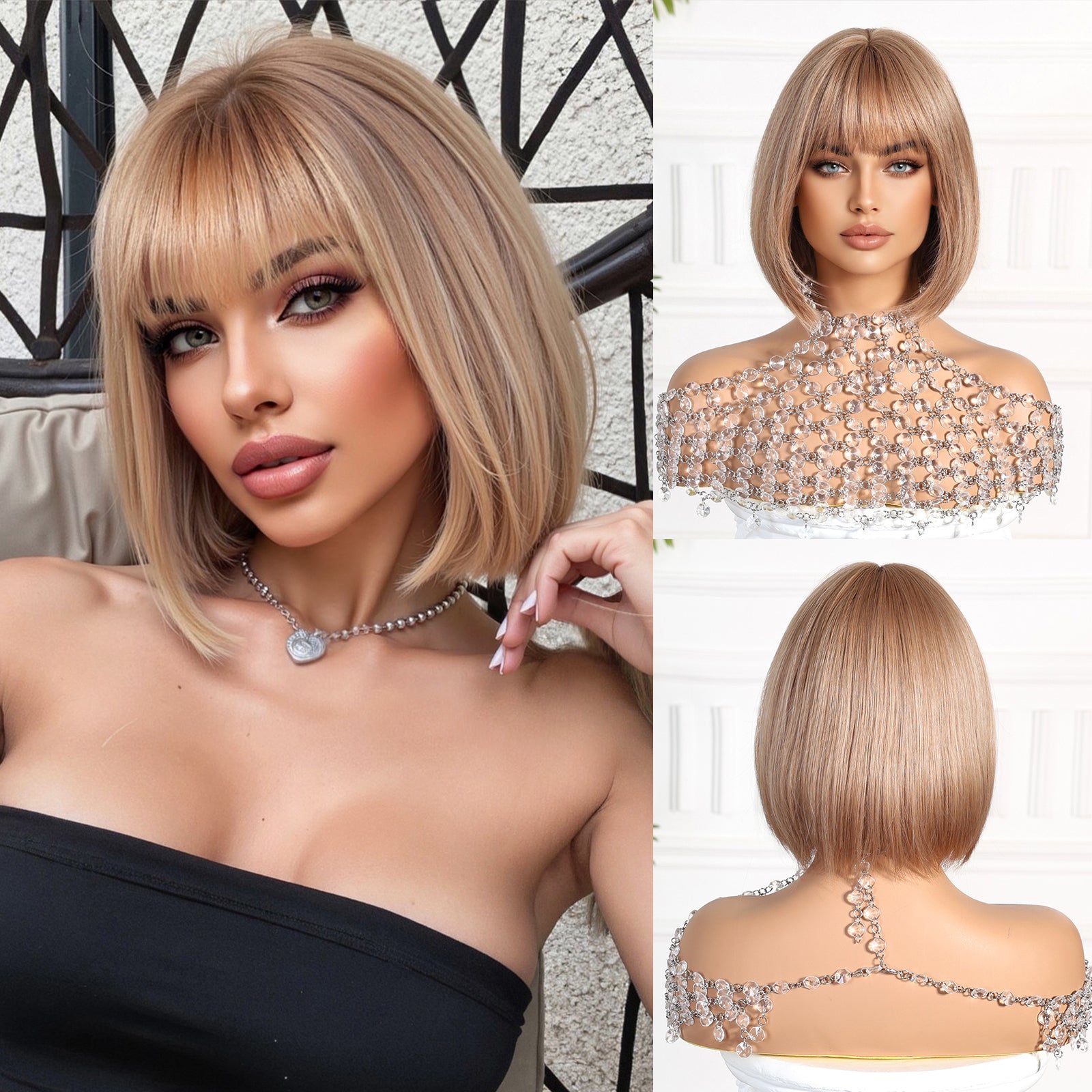 Champaign Bob-Style Straight Short 10