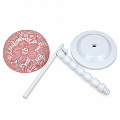 Adjustable Lace Wig Stand （Pink)