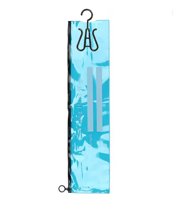Hanging Wig Storage Bag（Blue）