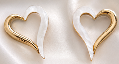 Aurora Heart Earrings