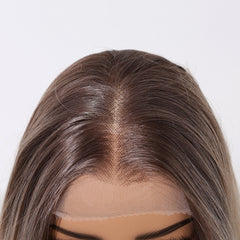 Lace Front Brown & Blonde Extra Long Curly 26