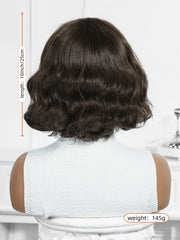 Darky Brown Bob-Style Curly Medium 10