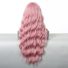Pastel Pink Mermaid Waves 26