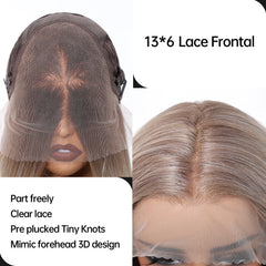 LaceFront Platinum Blonde Extra Long Wavy 30