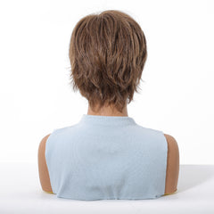 AuraTress MONO Light Brown Short Curly 8