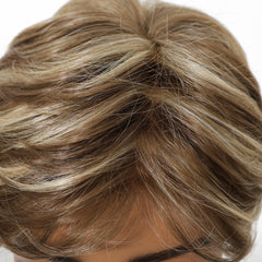AuraTress MONO Golden & Brown Short Curly 8