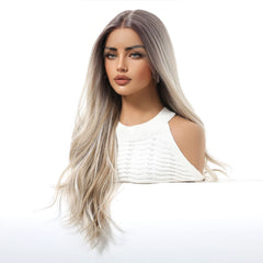 LaceFront Ash Blonde Melt Long Soft Waves 26