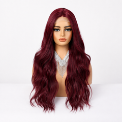 LaceFront Burgundy Body Wave Wig 26