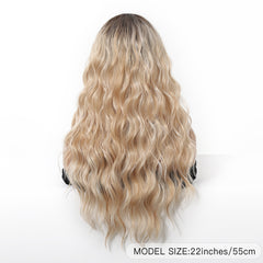 Champagne Blonde Beach Waves 24