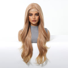 LaceFront Honey Blonde Loose Waves 28