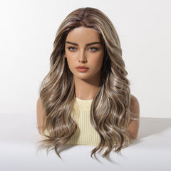 AuraTress MONO Rooted Mushroom Bronde Long Waves 22