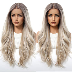 LaceFront Ash Blonde Melt Long Soft Waves 26