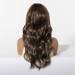 AuraTress MONO Rich Mocha Brown Long Waves 22