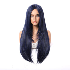 Midnight Blue Straight Layers 26