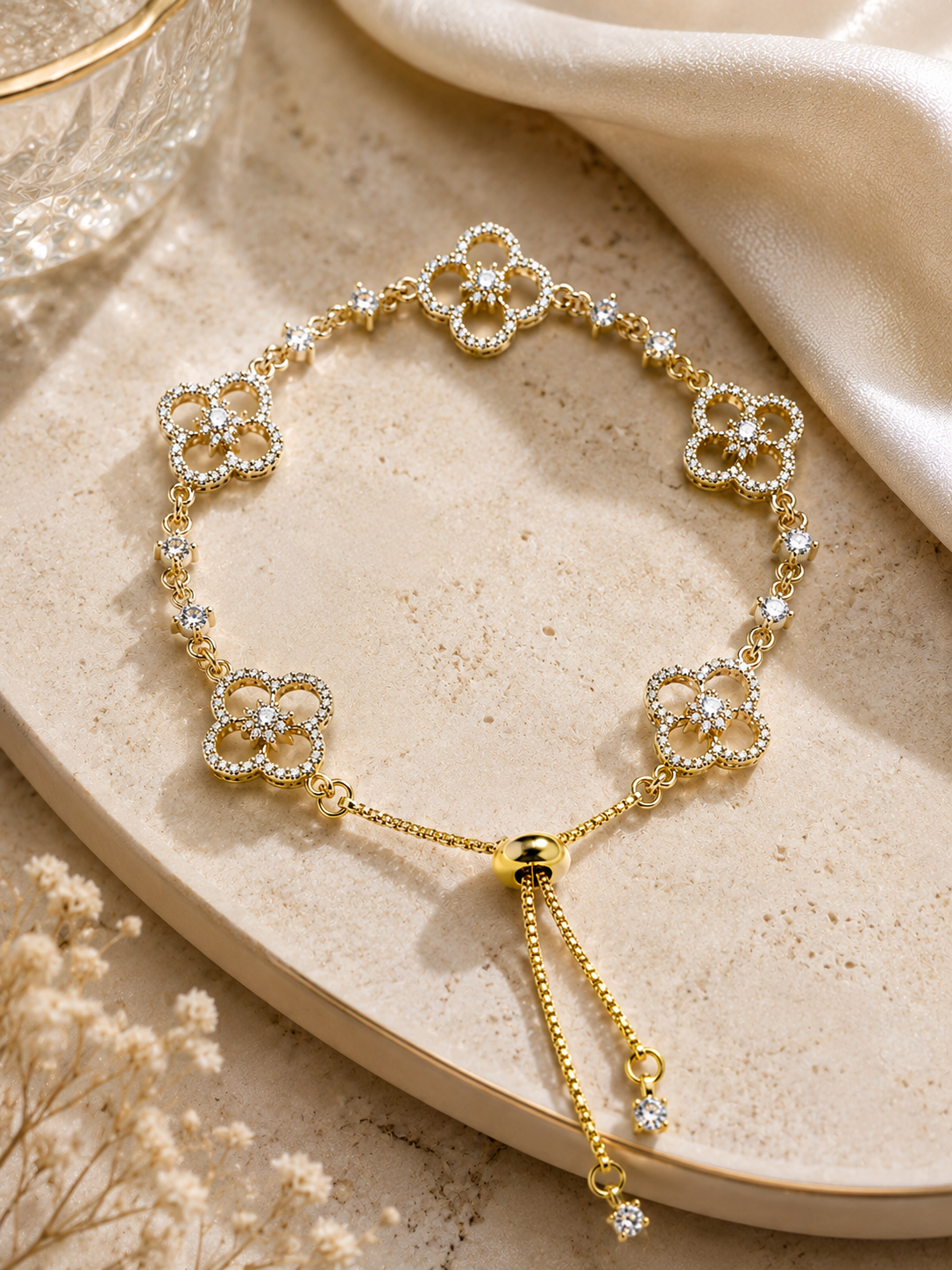 Golden Blossom Bracelet
