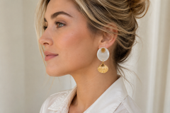 Seashell Glow Earrings