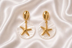 Golden Star Tide Earrings