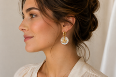 Golden Star Tide Earrings