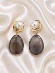 Pearl Eclipse Earrings
