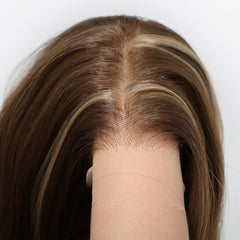 LaceFront Mocha Brown Balayage Body Long Wave 30