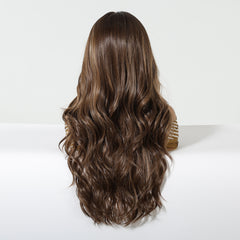 LaceFront Brown Extra Long Curly 26