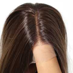 LaceFront Brown Extra Long Curly 26