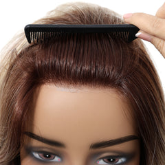 AuraTress MONO Blonde(Brown at top) Long Curly 16