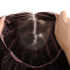 AuraTress MONO Brown Top to Blonde End Long Wavy 24