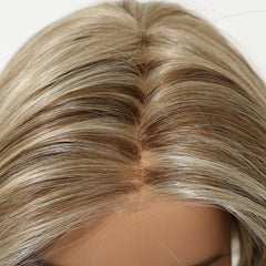 AuraTress MONO Ash Blonde Textured Pixie Cut Wig 8