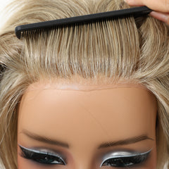AuraTress MONO Ash Blonde Textured Pixie Cut Wig 8