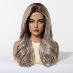AuraTress MONO Ash Blonde Long Soft Waves 22