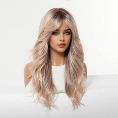 Champagne Blonde Soft Waves 22