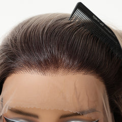LaceFront Beige Ash Blonde Long Waves 30
