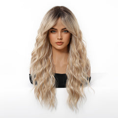 Champagne Blonde Beach Waves 24