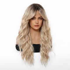 Champagne Blonde Beach Waves 24
