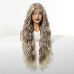 LaceFront Cashmere Blonde Long Wavy 30
