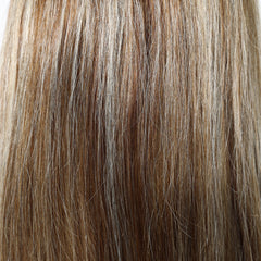 AuraTress 100% Human Hair Ash Blonde with Blended Highlights Long Layers 20